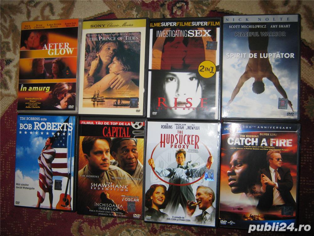 Nick nolte,tim robbins,ray liotta,james spader,joaquin phoenix,30 filme dvd originale,subtitrate  ro
