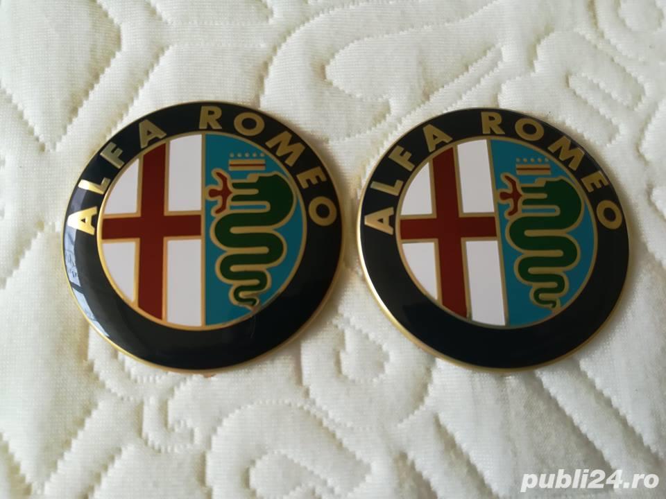 Embleme 3M set capota/portbagaj Alfa Romeo diametrul 74 mm