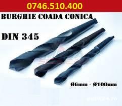 Burghiu(e) Burghie pentru metal de la Ø 10 la Ø 50 cu coada conica si cilindrica