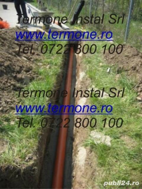 Inlocuire tevi canalizare, inlocuire tevi apa