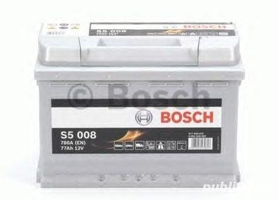 Baterie auto Bosch 77AH 780A S5 008 +DR acumulatori auto Otopeni, 77 Amperi incarcare, cu 780 Amperi