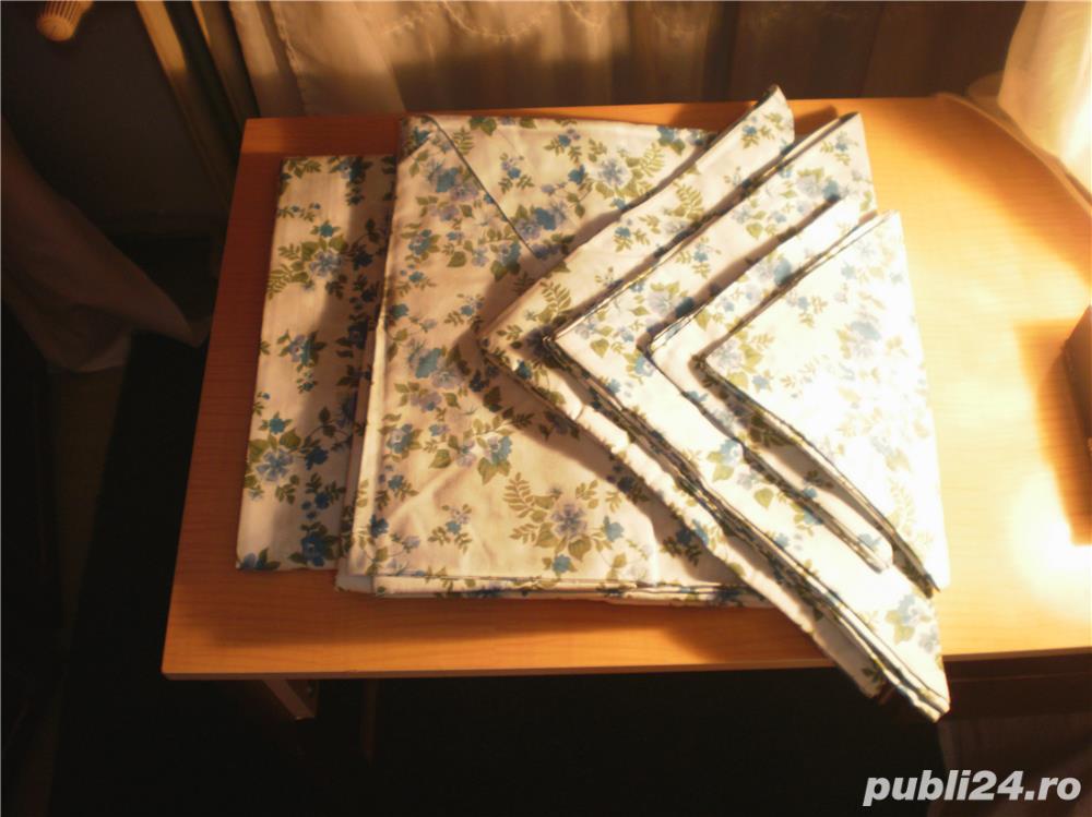 Set de pat nou, pentru 2 persoane (6 piese)