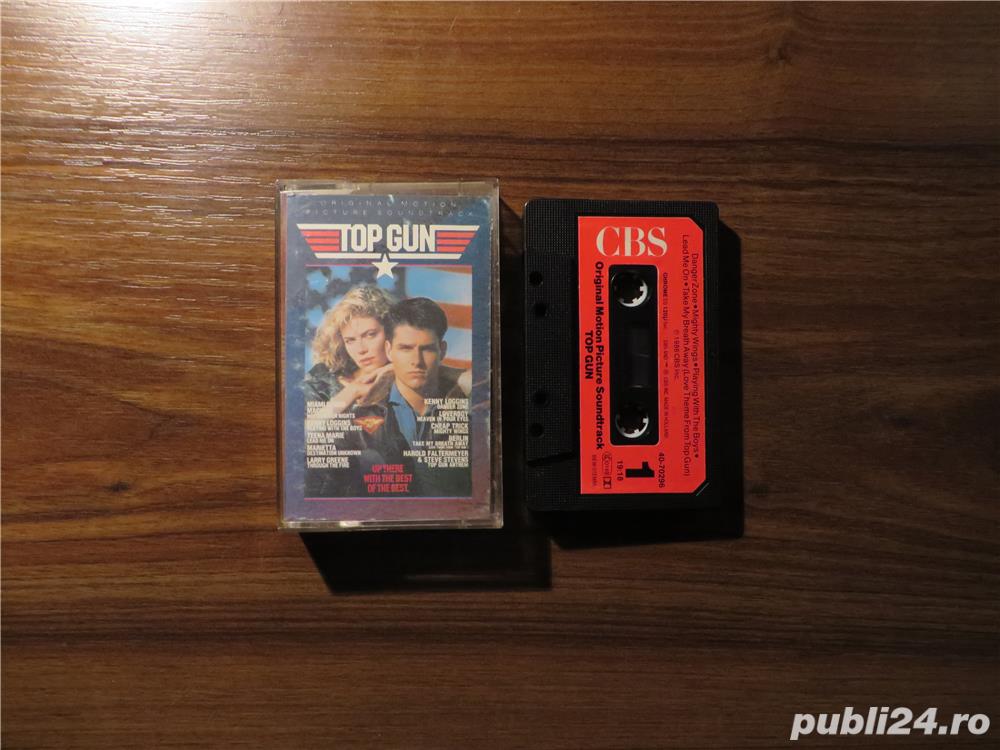 Caseta audio originala Top Gun - Coloana sonora
