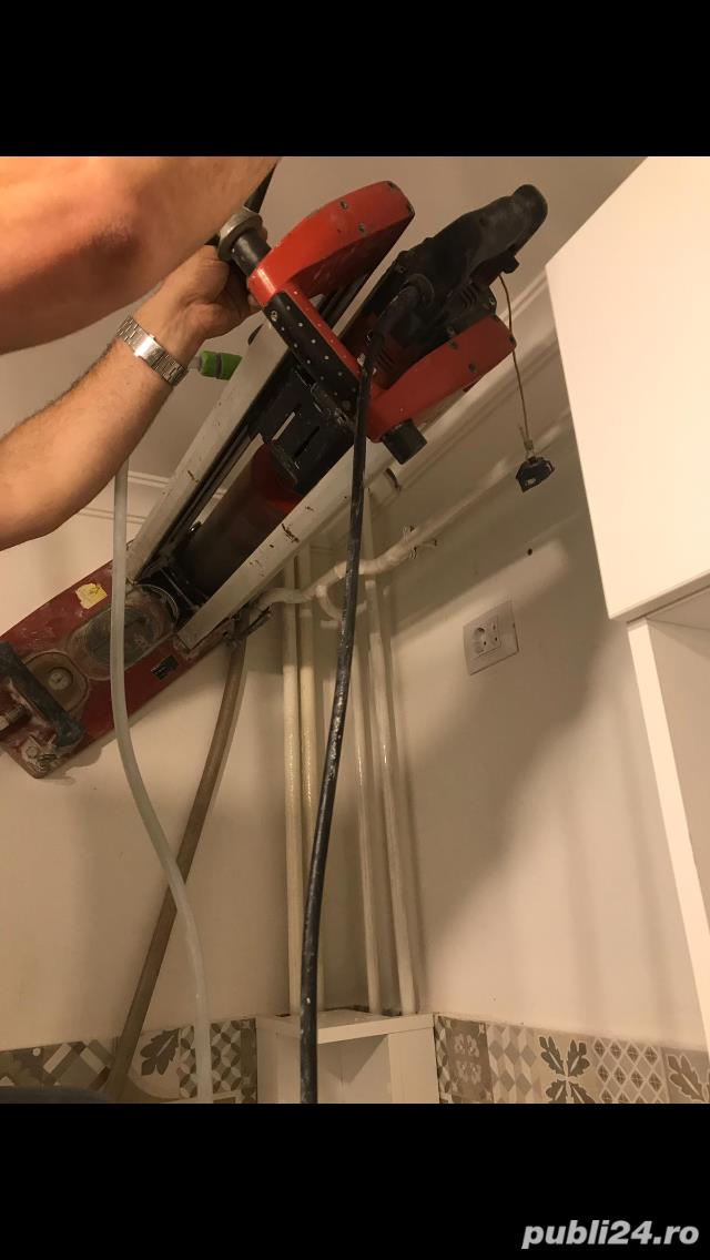 Găuri hota, centrala, canalizare, AC