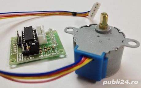 ULN2003 driver + Stepper Motor, BYJ48, DC 5V, 4-faze, 5 linii