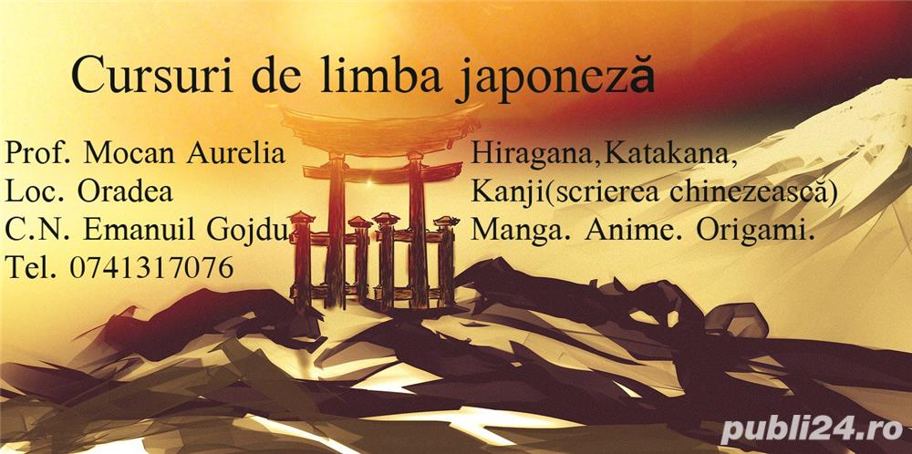 Cursuri si meditatii limba japoneza