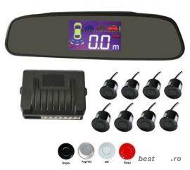 Senzori parcare cu display in oglinda -MONTAJ INCLUS
