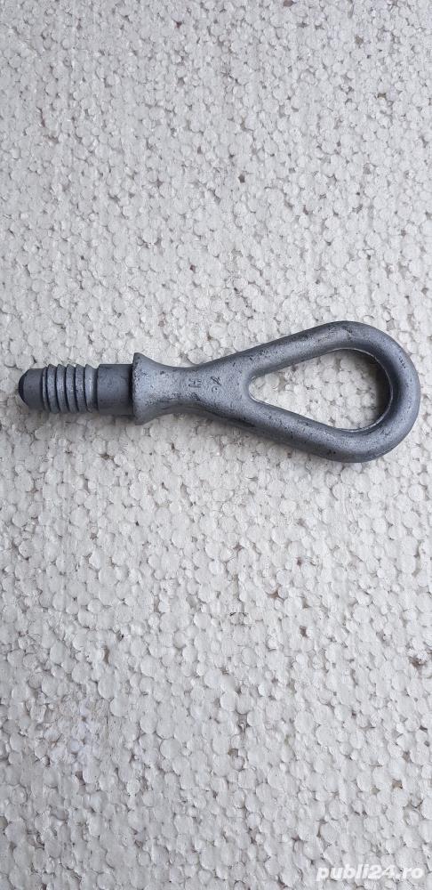 Inel carlig tractare remorcare Audi A4 A5 A6 8E0 805 616 B