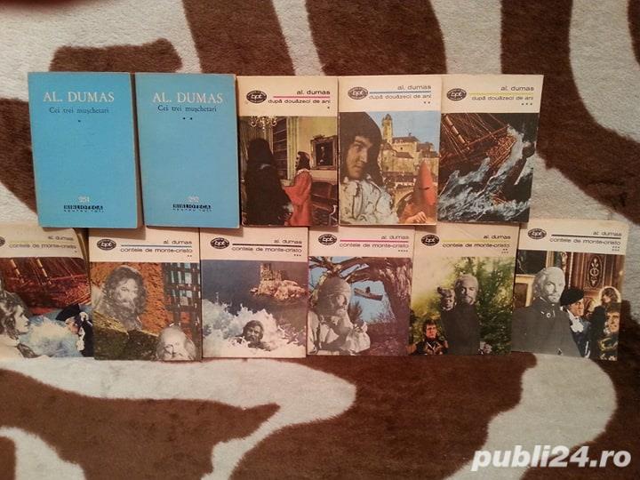 Alexandre Dumas romane aventuri (11 vol)