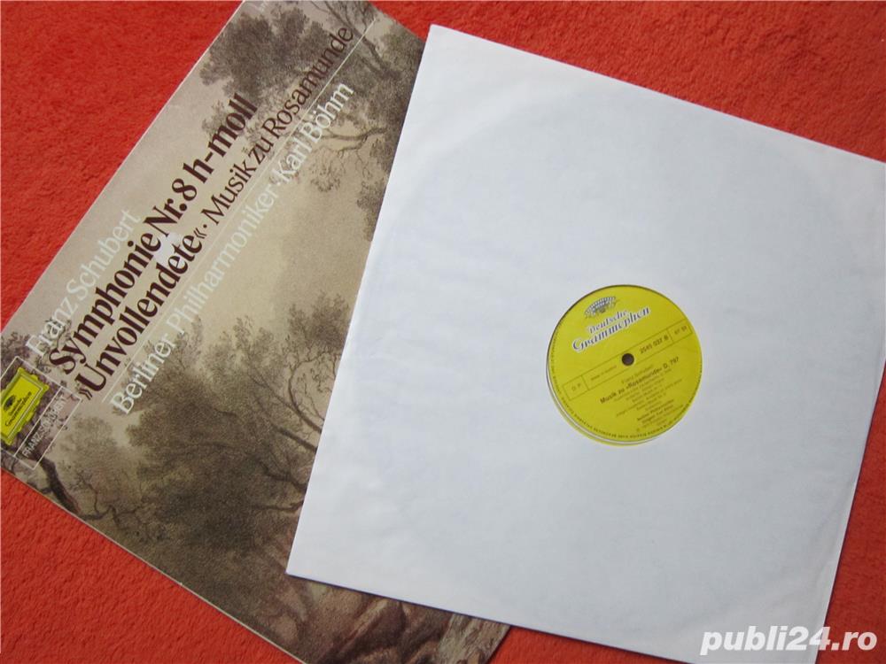 vinil Franz Schubert-Symphonie Nr8 'Unvollendete' & Musik Zu Rosamunde 1979