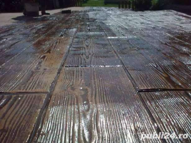 Beton elicopterizat, amprentat, sape, hale, garaje, curti
