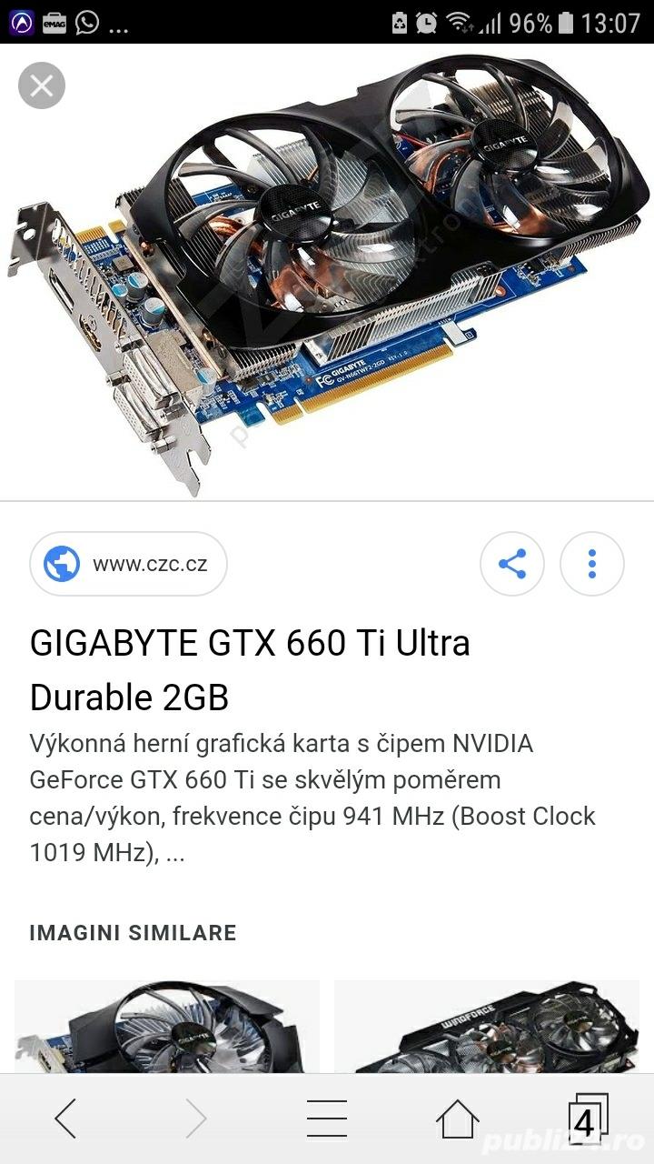 Sistem de Racire* Gigabyte GTX 660 TI