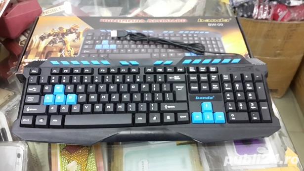 Tastatura Gaming-Banda Usb BW09 Noua Sigilata L230