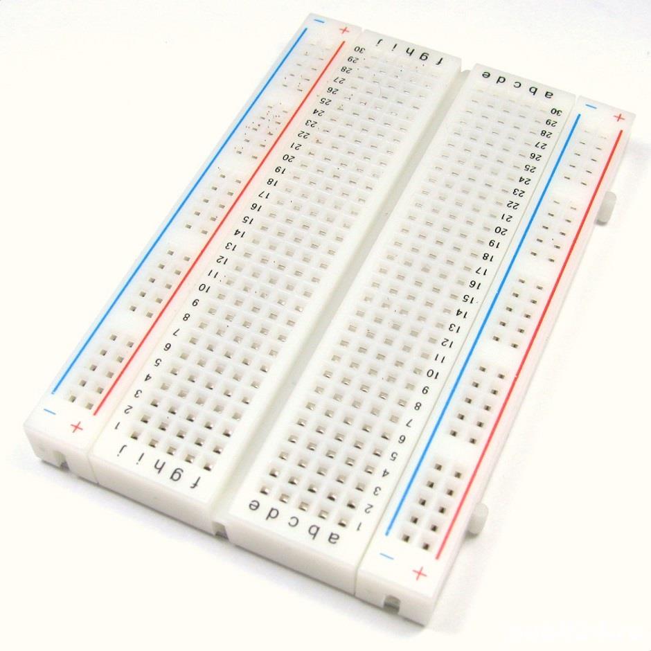 Arduino breadboard 400 puncte (placa test) MB102 / Tie / Point / PCB