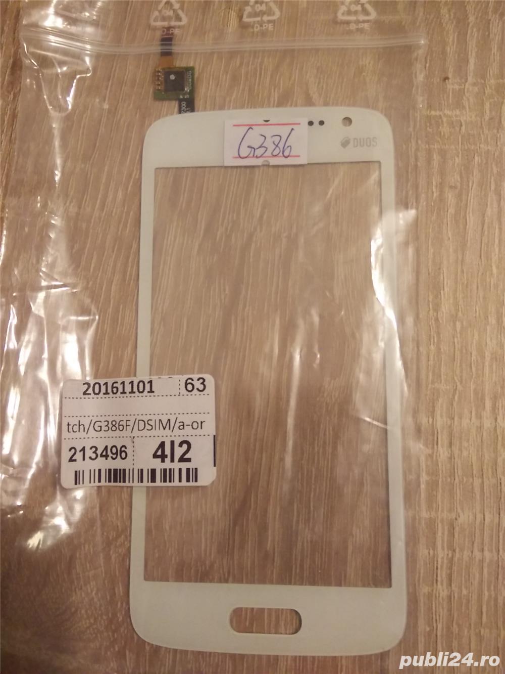 Touchscreen Samsung Galaxy Core LTE G386 Dual SIM Alb