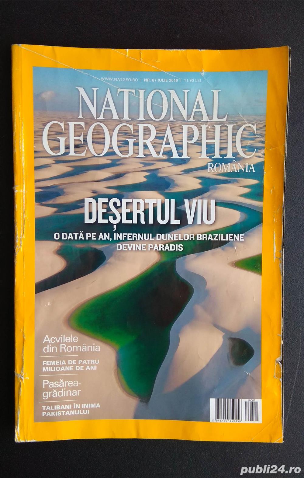 revista de colectie National Geografic Romania nr. 87 anul 2010