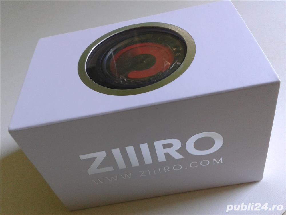 Ceas original ZIIIRO Gravity Black   Red + (nou-sigilat)