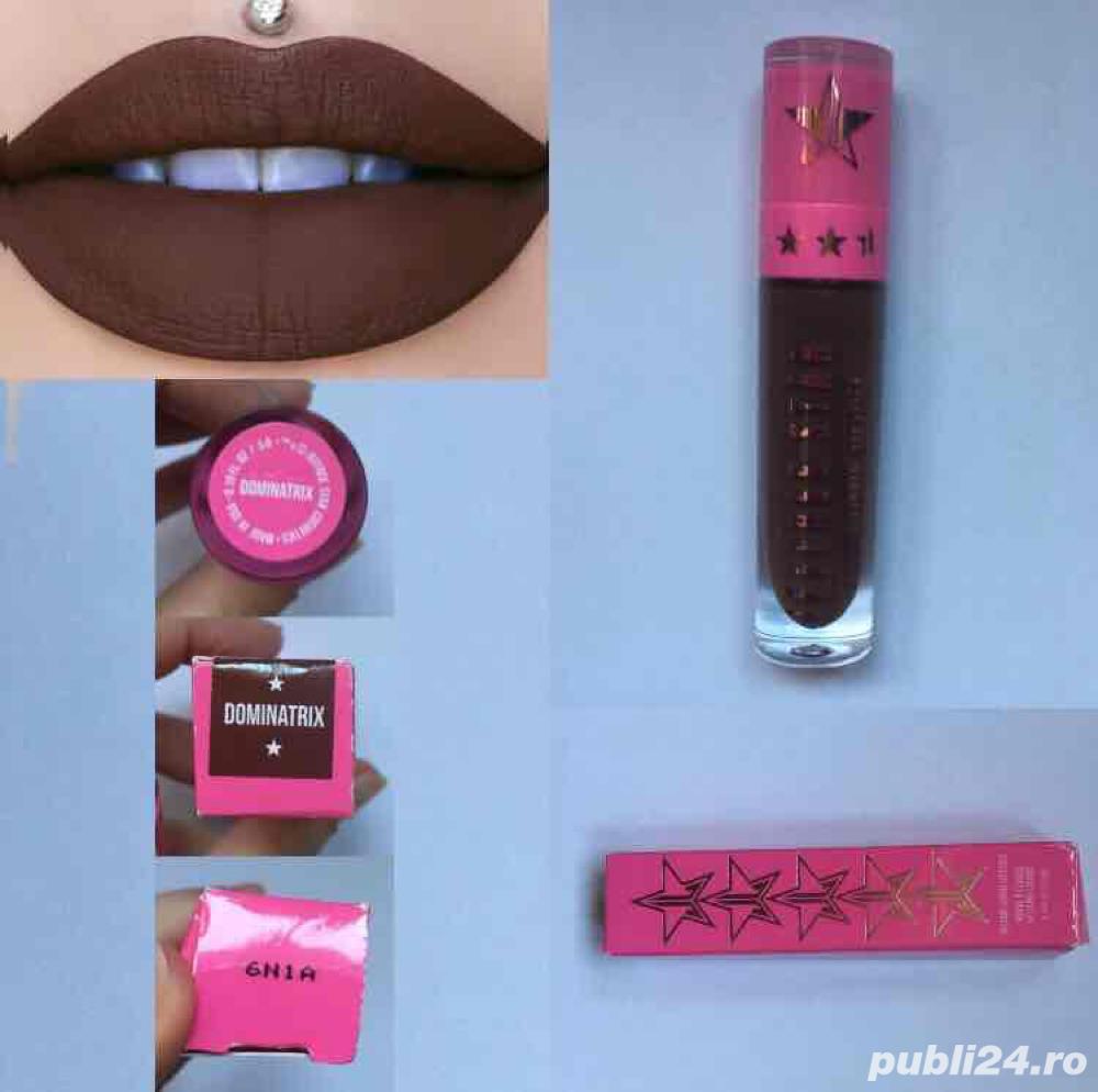 Ruj Mat Maro Velour Liquid Lipstick Jeffree Star Dominatrix