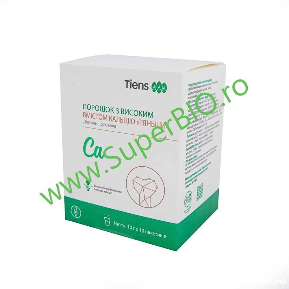 Super Calciu Nutritiv, TIENS, 10 plicuri, SuperBIO.ro  