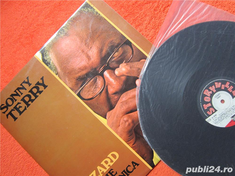vinil blues Sonny Terry  - Wizard Of The Harmonica 1972