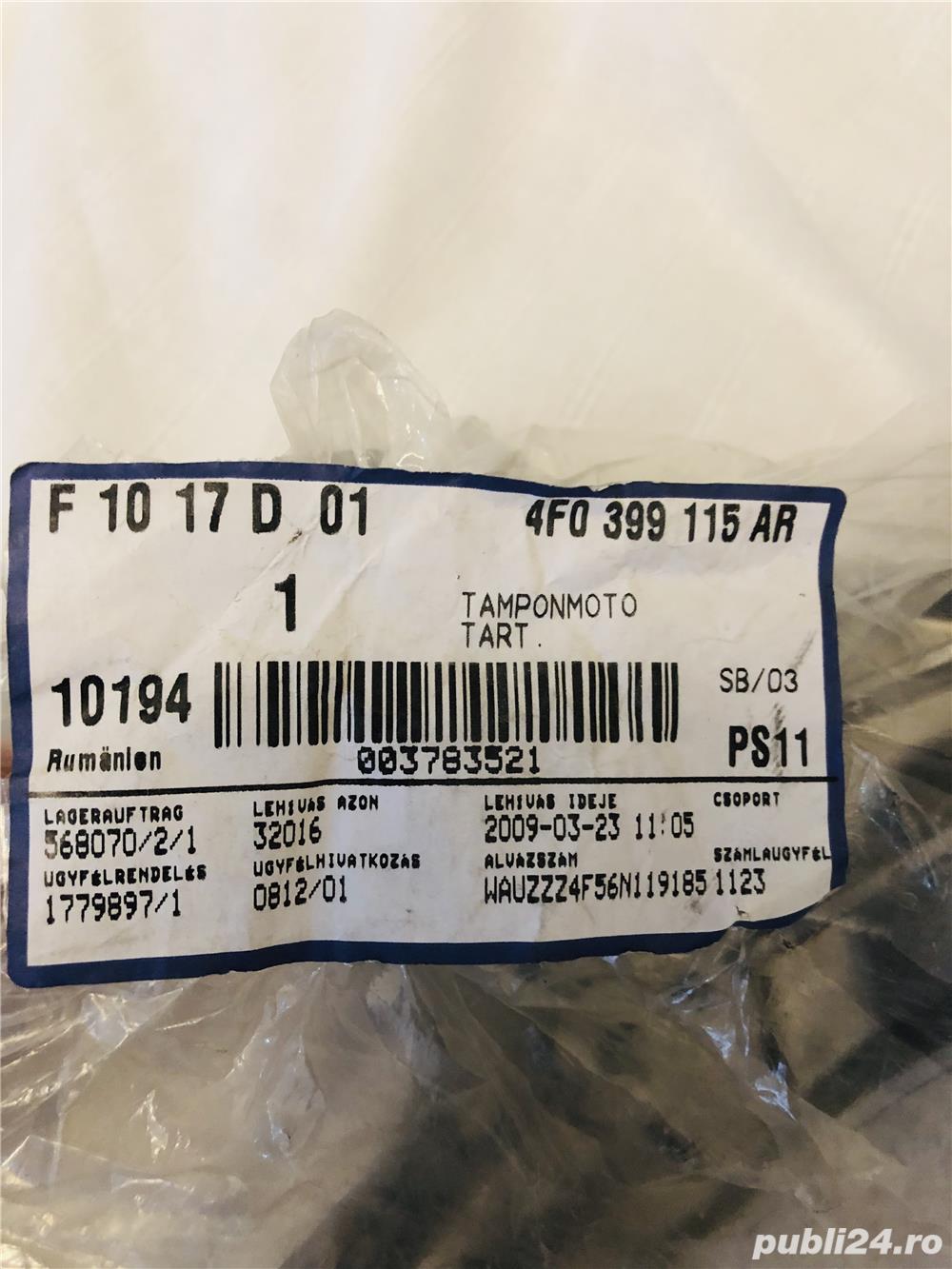 Vind Tampon Motor Audi A6 4F anul 2006 nou