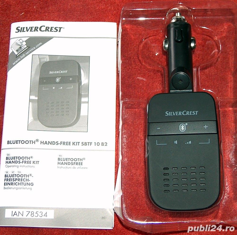 Hands-Free kit bluetooth, SilverCrest - pt. auto
