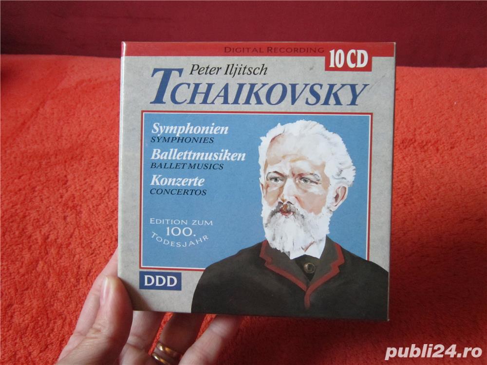 rar Cdx10 Ceaikovski -Symphonien, Balletmusiken, Konzerte -Germany 1993