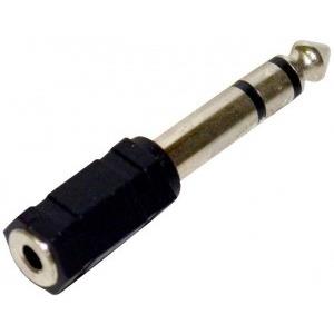 Conector Adaptor Jack 6.3mm la jack 3.5mm.Acest conector se foloseste pentru cablu de casti, la un c