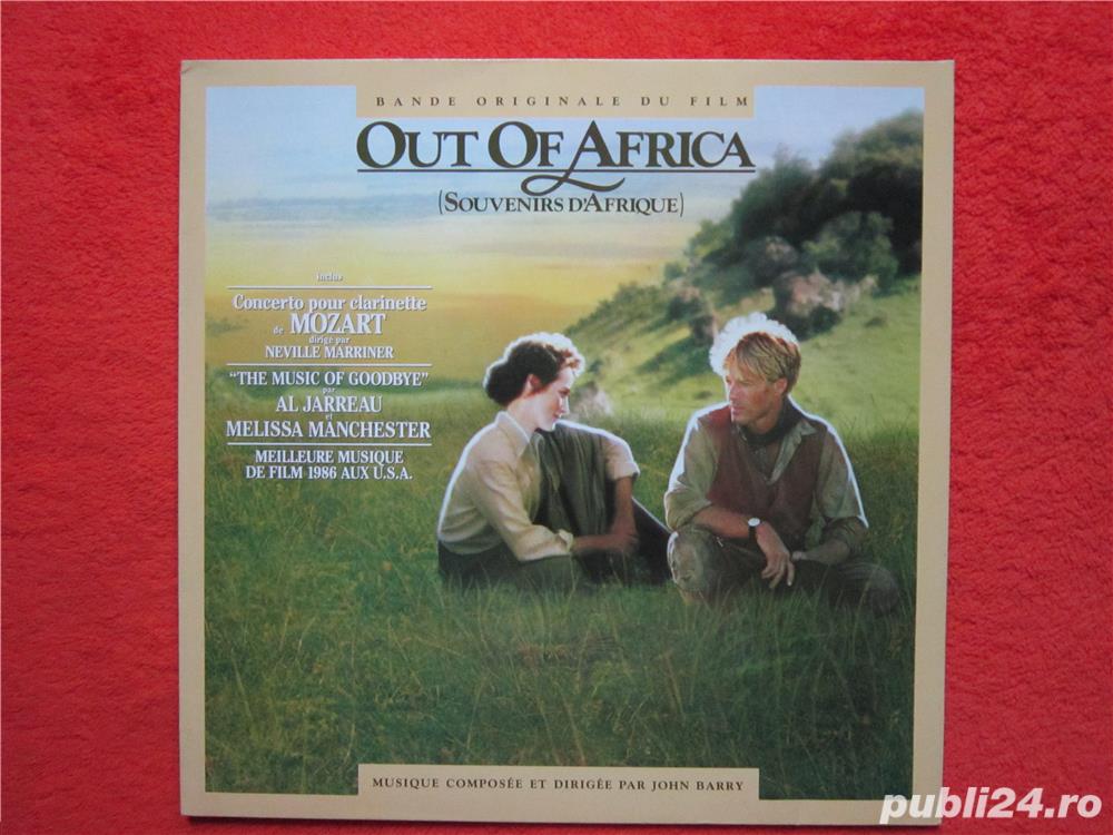 vinil John Barry ‎- Out Of Africa -Soundtrack (impecabil)