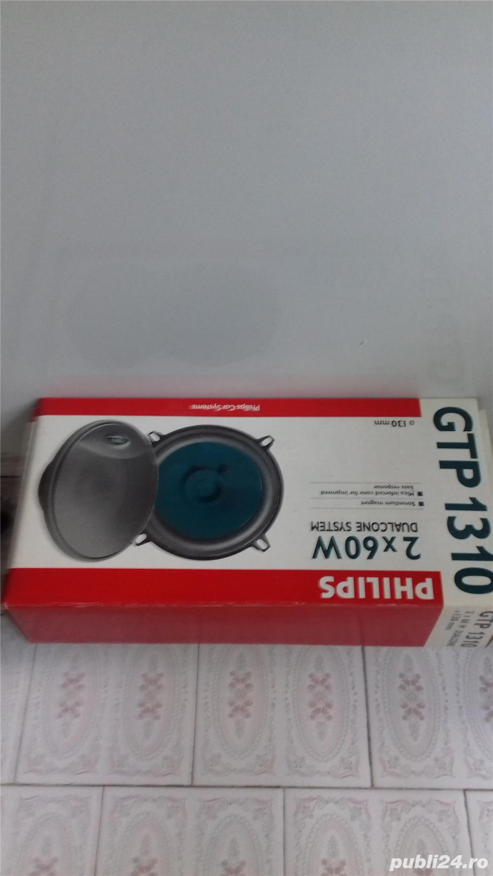 Boxe Auto Philips 2x60w , noi ,sigilate