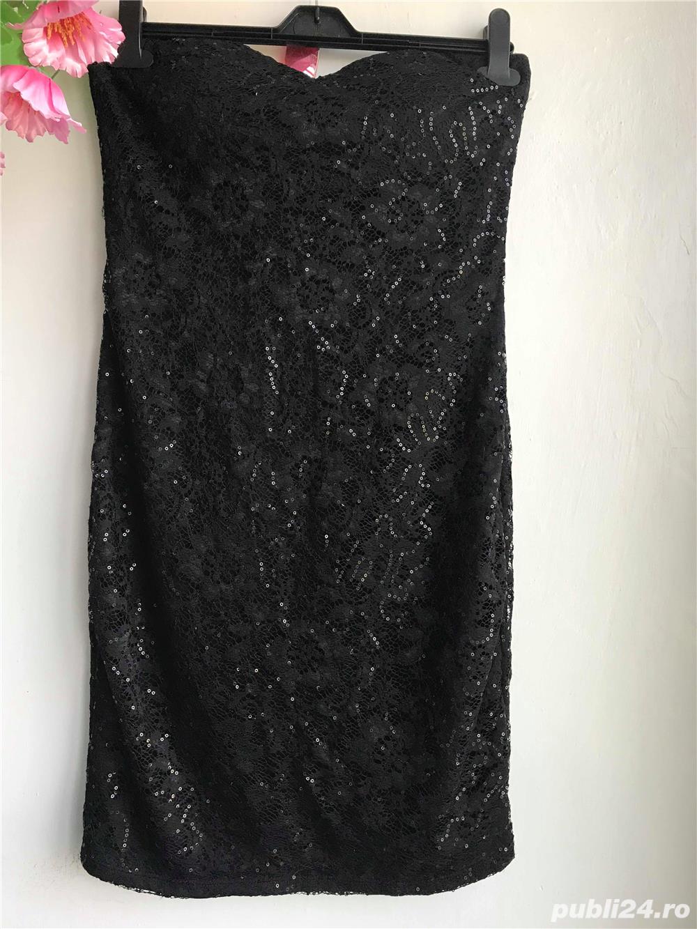 Rochie neagra, eleganta, deosebita