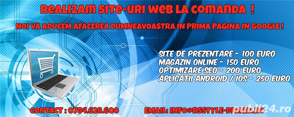 Realizăm site-uri web la comandă!