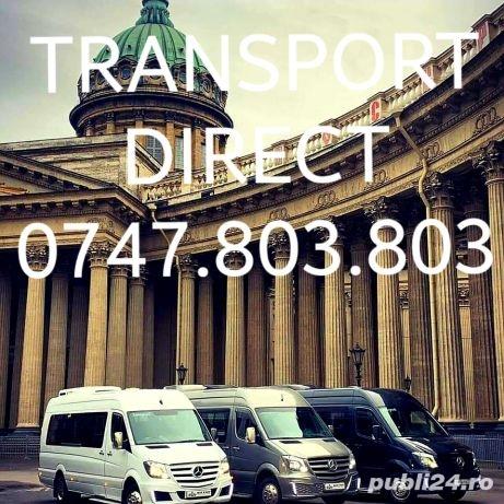 Transport persoane*colete*auto platforma Austria-Germania-Belgia-Olanda