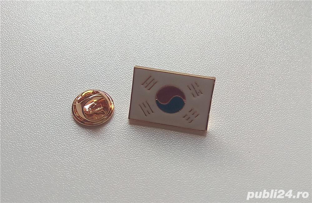 insigna stema steag Coreea de Sud decoratie airsoft Korea insigna stema steag Coreea de Sud decoratie airsoft Korea