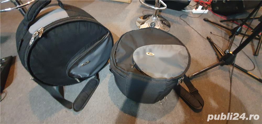 1 Husa ritter de premier de 14" + 1 gewa de tom/cazan 13"