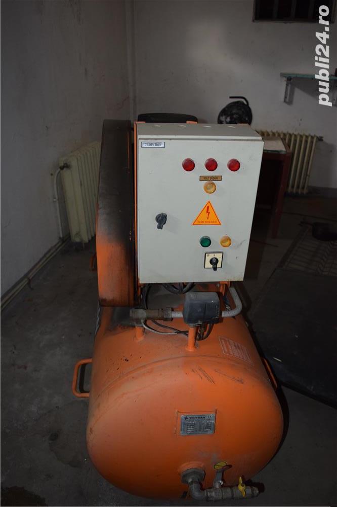 Vand Compresor de mare putere pentru firma de Termopane+ Spalatorie auto+VULCANIZARE