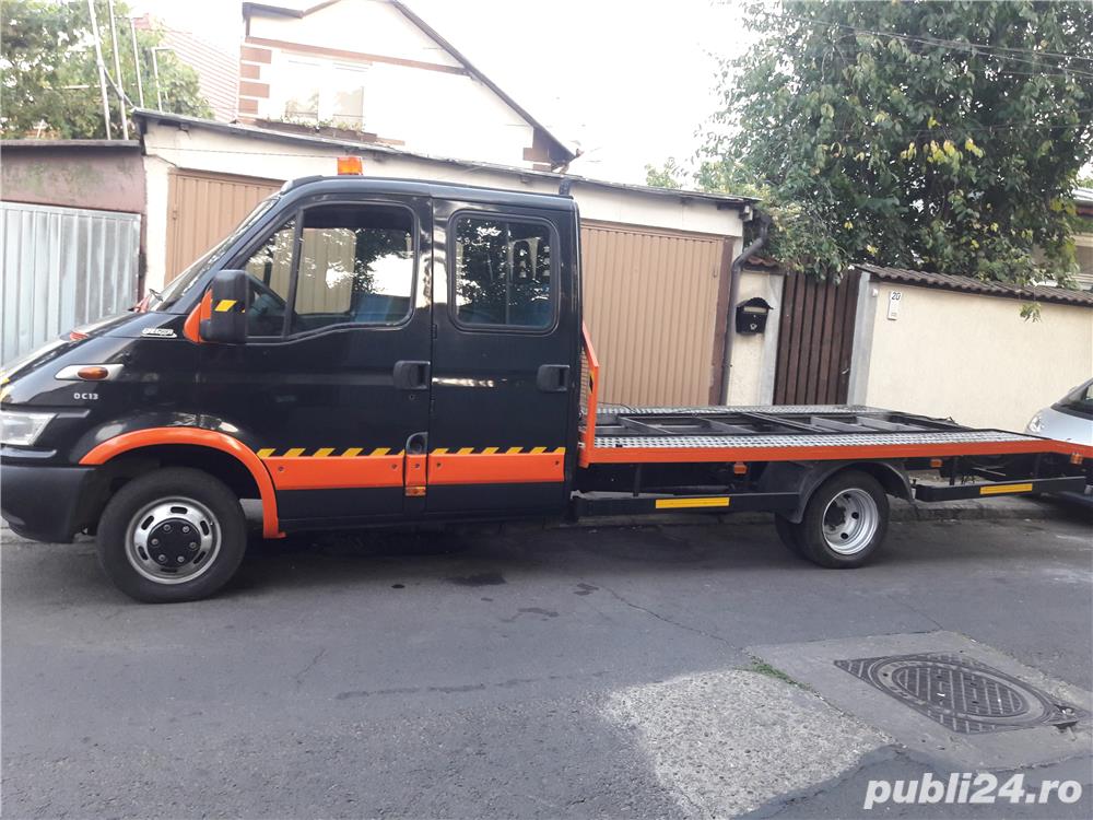Autoplatforma 3.5 t cabina dubla.Iveco Daily