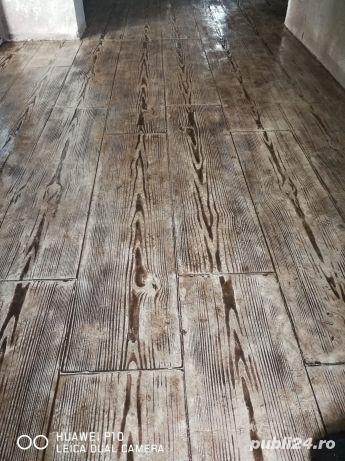 Beton elicopterizat,amprentat ,finisat,sape elicopterizate,trotuare,curti,garaje,hale