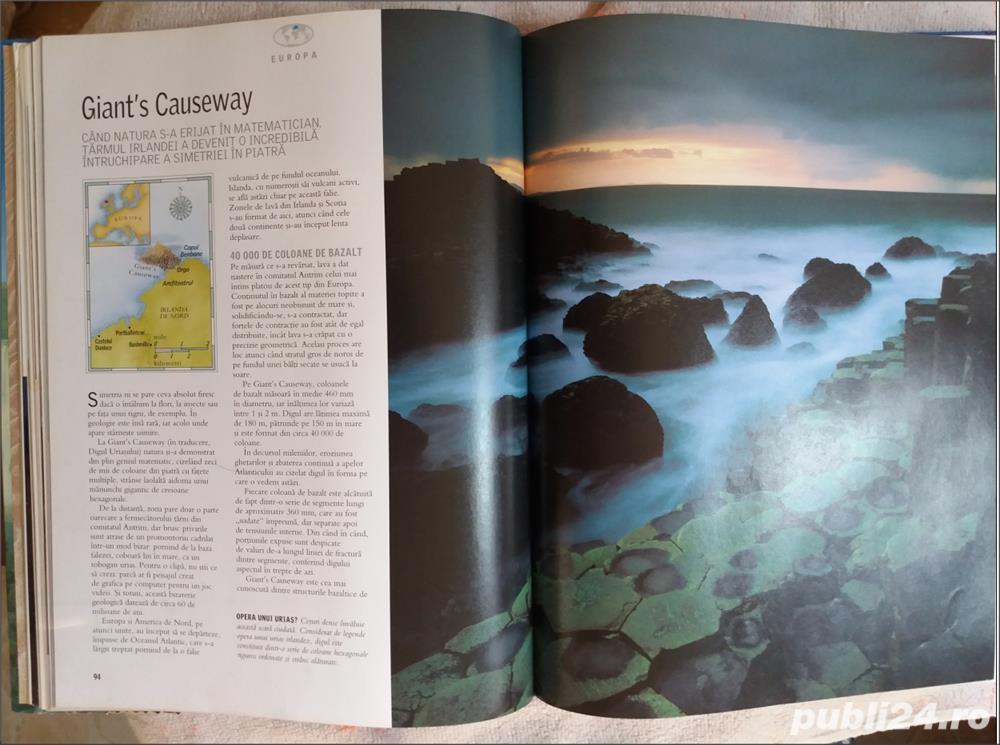 atlas Descoperiti minunile lumii: spectaculoase peisaje cu descrieri 456pag