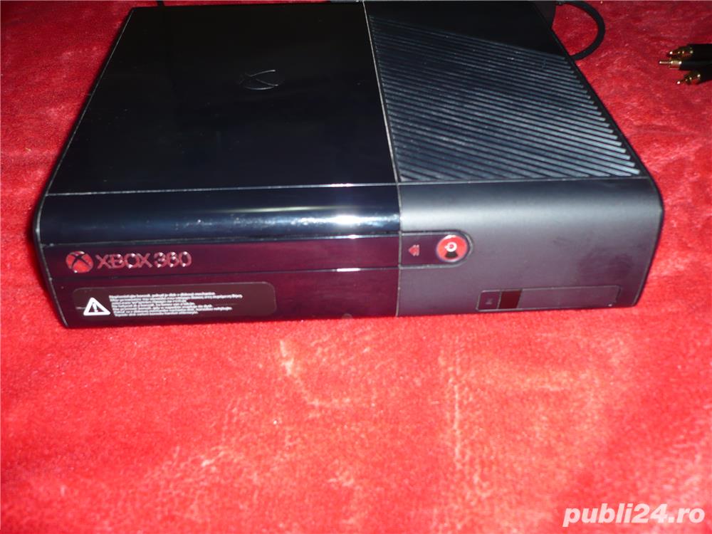 X Box 360 Silm 1 Joistyk 7Jocurii Originale Hdd 500 Giga consola este sigilata neunblata (schimb)