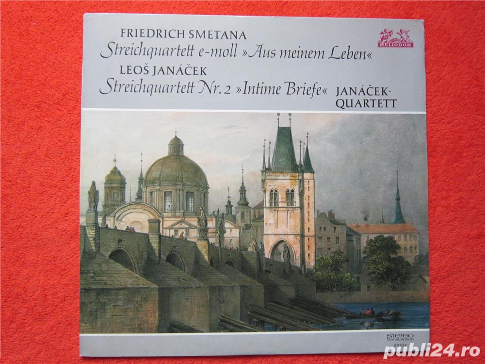 vinil Smetana-Streichquart.-Meinem Leben,Intime Briefe-Janá ek Quartet