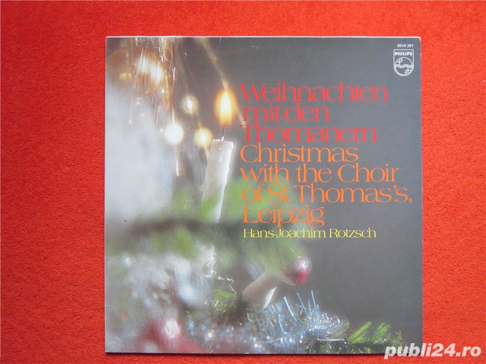 cadou vinil Christmas with the Choir Germania 1982 impecabil