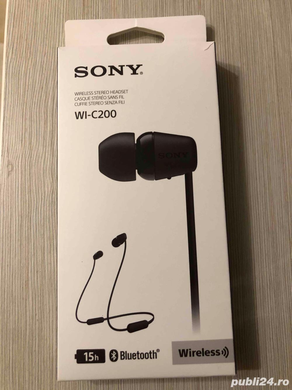 Casti wireless SONY