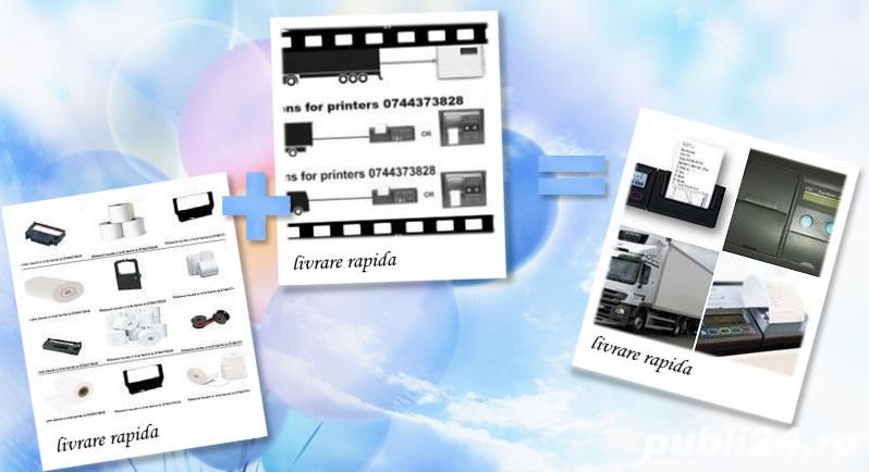 Ribon tus si rola hartie ptr. termodiagrame Datacold Carrier, Transcan, Tkdl, Thermo King, Termograf