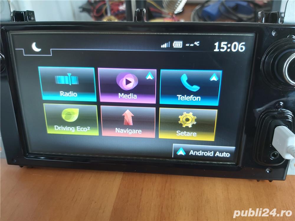 Navigatie Media Nav Evolution 2.0 Renault Clio IV/Opel Movano cu Android originala