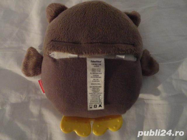 Jucarie interactiva Fisher Price Bufnita muzicala cu lumini