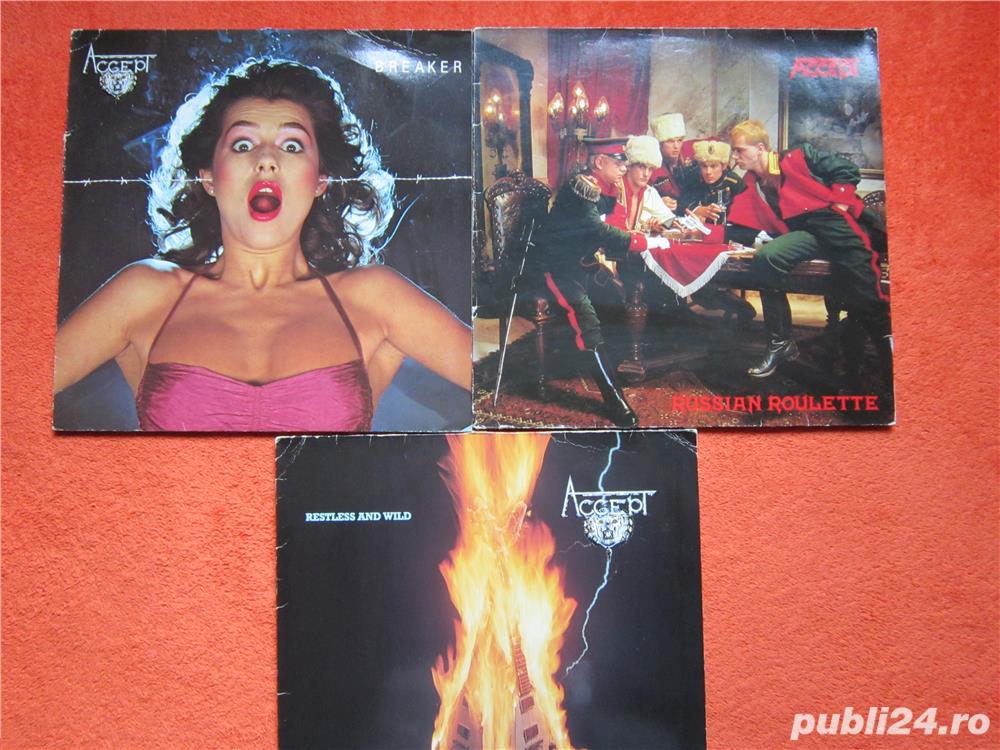 vinil Accept - 3 albume - Speed, Thrash Metal ,Heavy Metal 