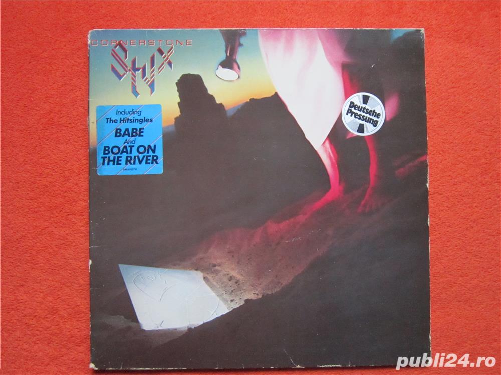 vinil Styx ‎- Cornerstone (symphonic rock,pop rock) made Germany 1979