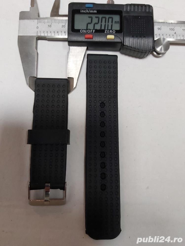 Curele Ceas Silicon 22mm