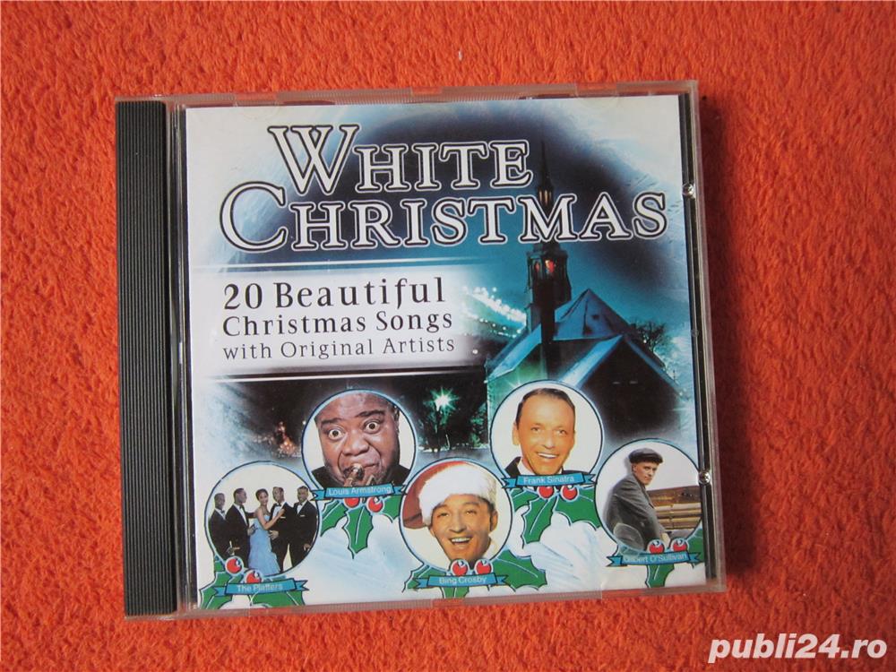 cd Craciun White Christmas 20 Beautiful Songs made UK 
